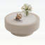 Table basse cannelée ronde avec rangement-129197430
