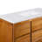 Tessa 48 In. Mango Wood Carrara White Marble Countertop Bath Vanity with Oil-Rubbed Bronze Faucet