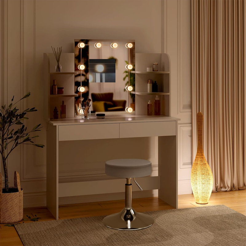 Najira Dressing Table with Mirror