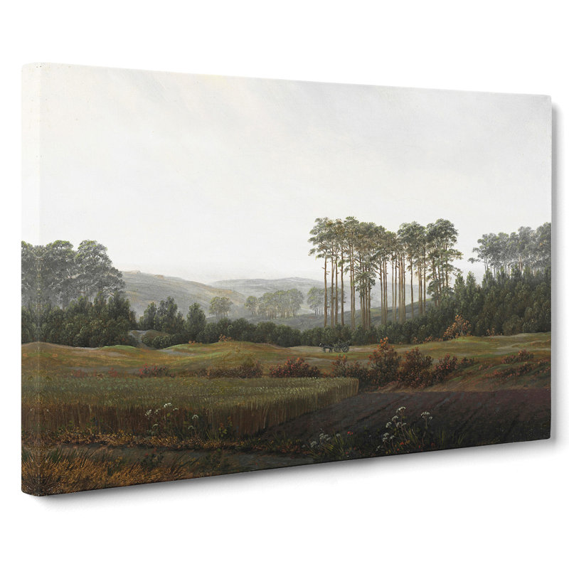 The Afternoon by Caspar David Friedrich - Wrapped Canvas, 35cm H x 60cm W x 3cm D