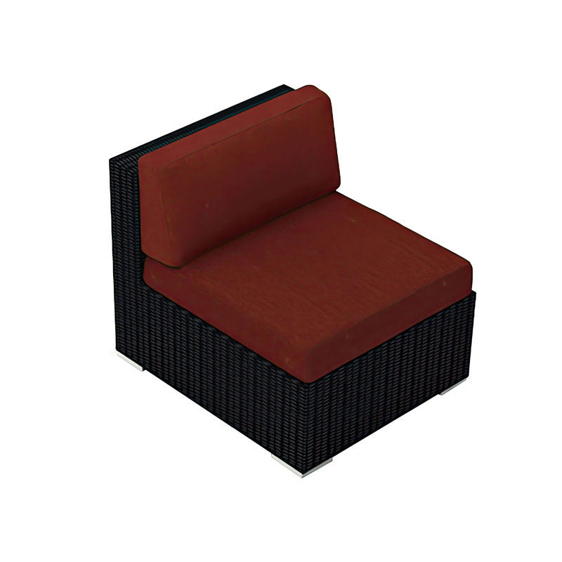 Urbana Outdoor Lounge Chair, Canvas Henna Sunbrella® Canvas