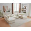 Canapés modulaires, canapé convertible avec repose-pieds-118193381
