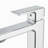 Modern Single Handle Single Hole Bathroom Faucet(Set of 2)-128613802