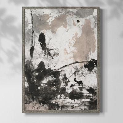 Disarray II Framed Print - Solid Wood