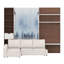 Lit escamotable avec armoire de rangement, étagères ouvertes, façade de canapé et port USB pour appartements et chambres d'hôtes-776447792