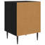36cm W Engineered Wood Bedside Table
