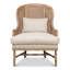 Randolph Linen Wingback Chair
