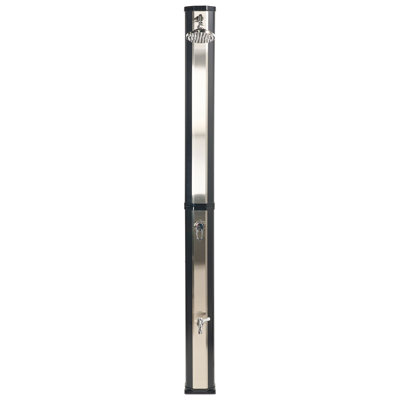 TUXPAM 217 cm H Solar Powered Temperature Controlled Stainless Steel Free Standing