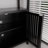 Large Capacity Bamboo Storage Cabinet