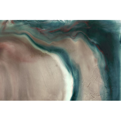 Teal Presence II by Lila Bramma - Wrapped Canvas Print