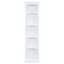Tablette d'angle de 83,4 po de hauteur