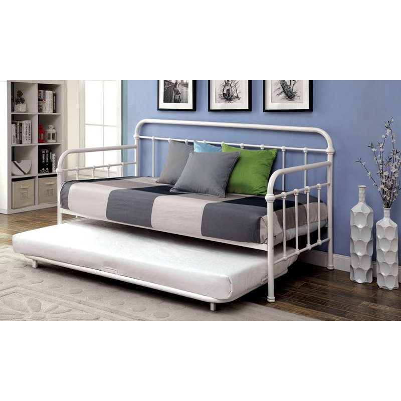 Valliere Trundle Unit, White