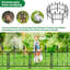 23.5'' H x 13'' W Black Metal Fence Panels Included
