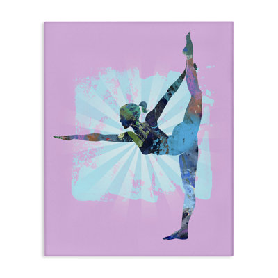 "Stretching Mindful Exercice", art mural par Tim Parker