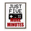 Cadre flottant cinq minutes de jeu, design par Kim Allen-469664443-469664440