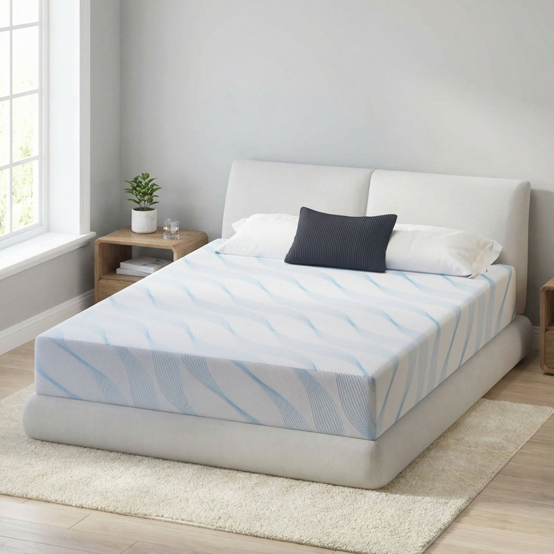Premium 10-Inch Medium-Firm Full Mattress - Gel Memory Foam With Machine Washable Cover