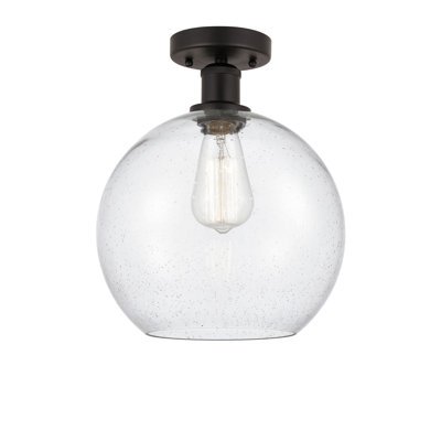 Plafonnier semi-encastré 1 lumière