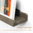 Rustic Picture Ledge Floating Shelves, 16.9" Wall Shelf Set Of 3, Gray