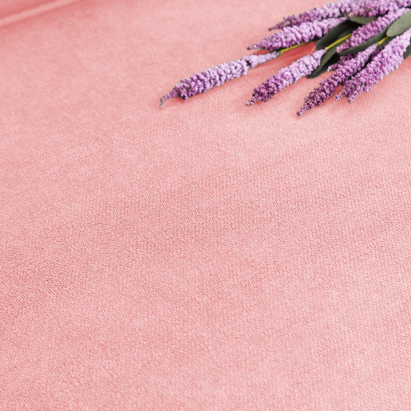 Tissu rose, 3 avec tissus respirants pour un espace de vie frais Utilisation durable