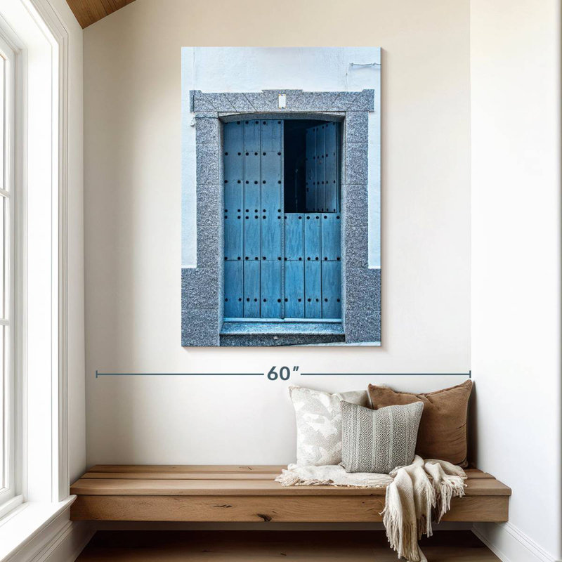 Lilie Blue Dutch Door, 48" H x 32" W