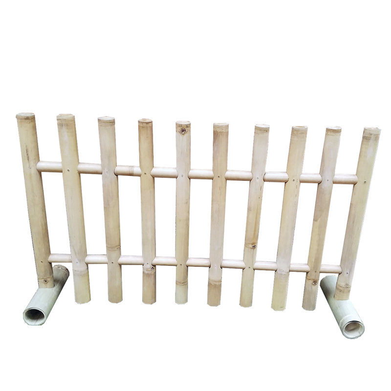 Panneau de clôture en bambou autoportant, H 36 po x l 60 po x P 4 po