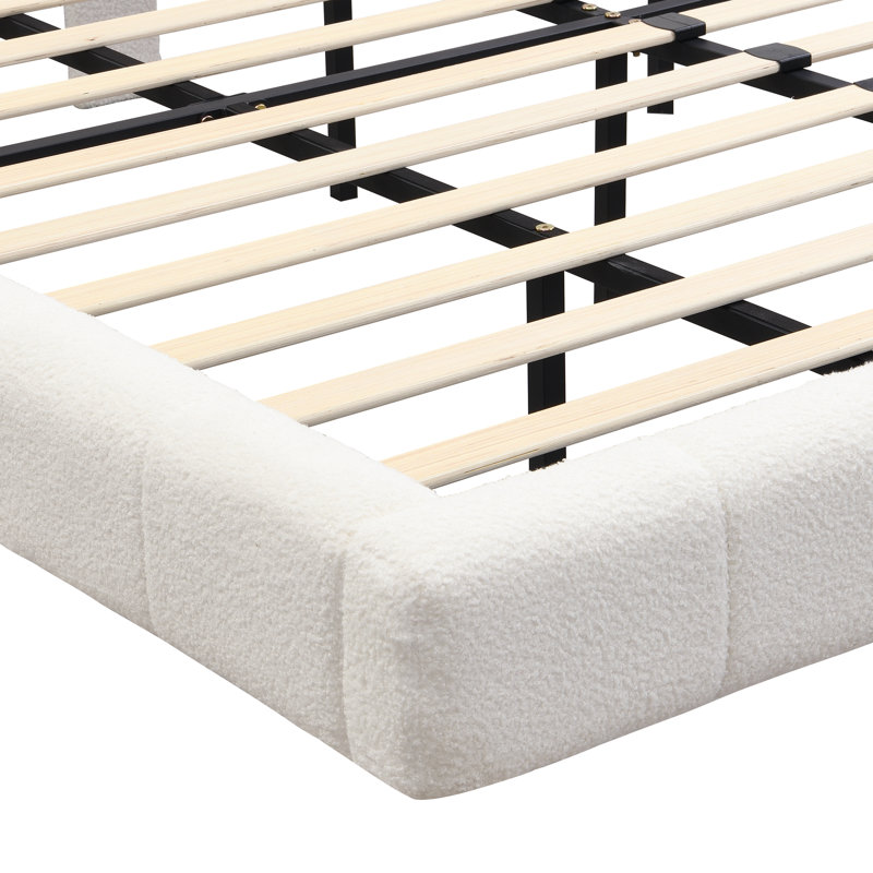 Lit flottant avec lumière Boucle, très grand, Très grand lit