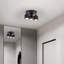 3 -Light 34cm Dimmable Cluster Semi Flush Mount