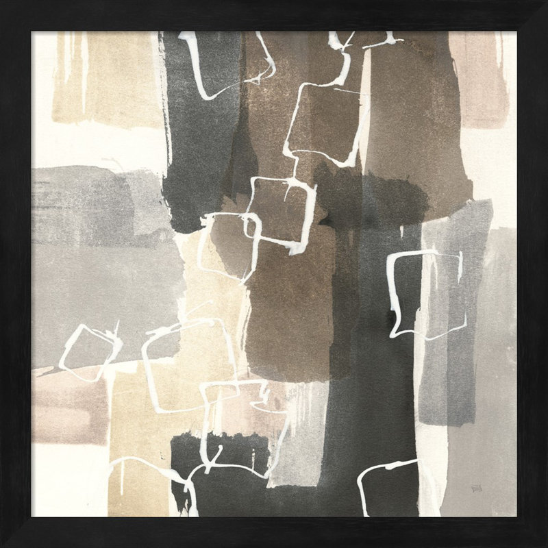 «Dancing Squares» par Chris Paschke, art encadré (ensemble de 2)