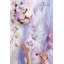 Mélange de fleurs artificielles roses mélangées, fleurs artificielles en soie rosée pour bouquets de mariage, centres de table et décoration de gâteaux-120764189