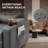 Polyester and Metal Frame Power Lift Massage Recliner-932232740