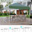 9.8 Ft. W x 9.8 Ft. D Metal Pop-Up Canopy-117121618