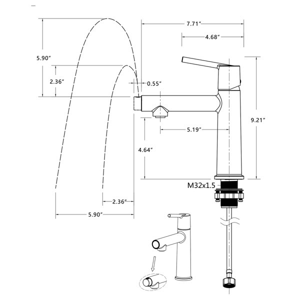 Dimensions du produit