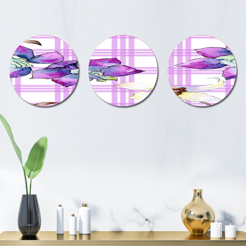 Ensemble de 3 décorations murales