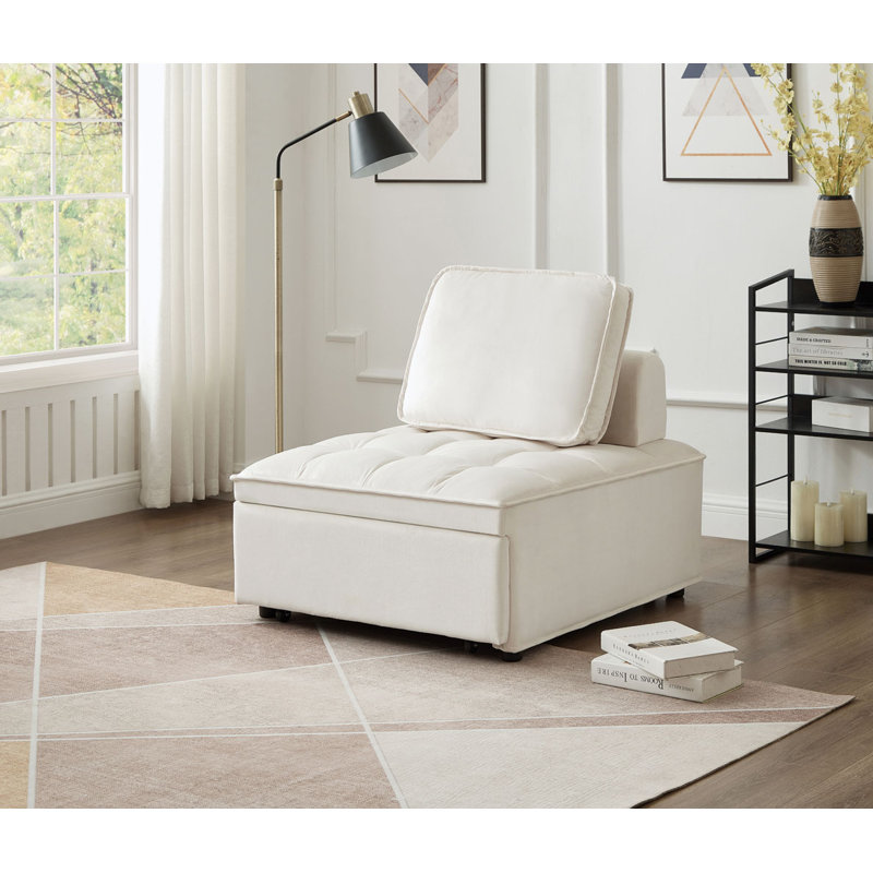Chaise pliante sans accoudoirs, Blanc