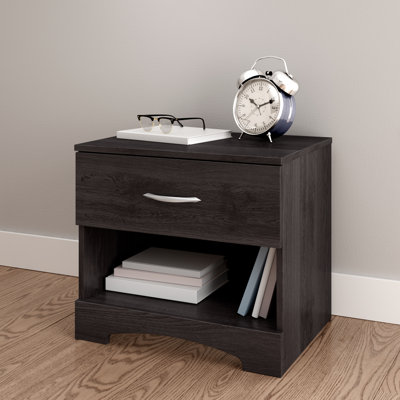 Table de chevet 1 tiroir Step One avec 4 ports USB