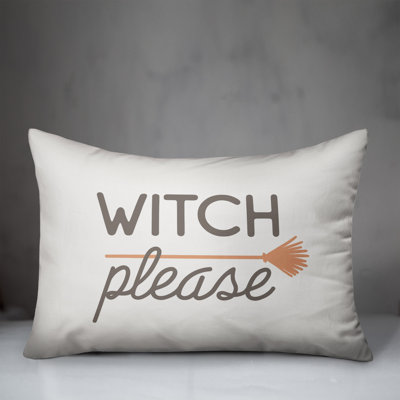  Witch Please Rectangular Pillow Cover & Insert