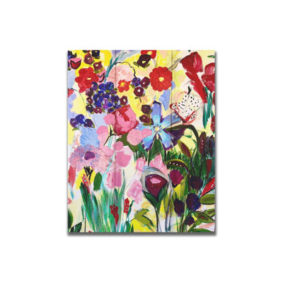 Jardin floral III par JD Studio