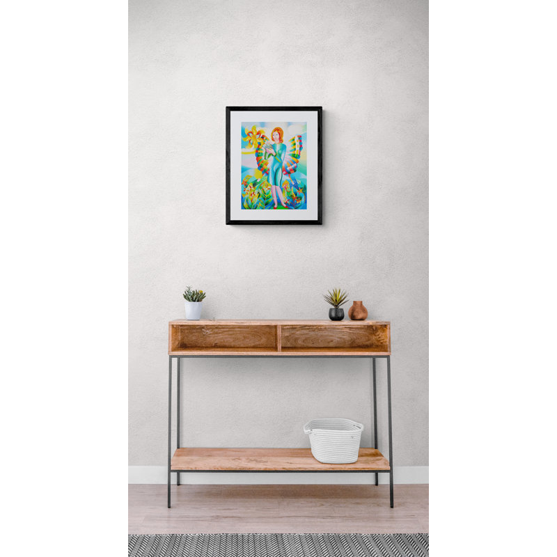 Spring Has Wings Print by Mairim Perez Roca, 21.25" H x 17.25" W x 0.875" D
