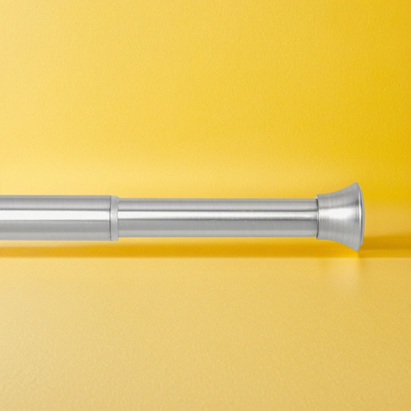 Tringle à rideaux Tension - Solution réglable sans perçage pour suspendre les rideaux et les voilages, conception moderne