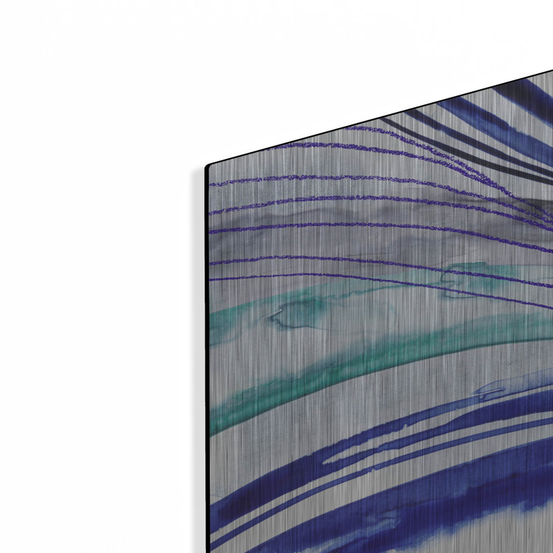 «Wave Surge II» par Grace Popp, H 12 po x l 24 po