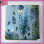 Blue Floral Arrangement Quilted Bedspread All Sizes-126079504