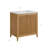 Kendal Reeded 36" Light Oak Bathroom Vanity with Cultured Marble Countertop-128732823-128732826