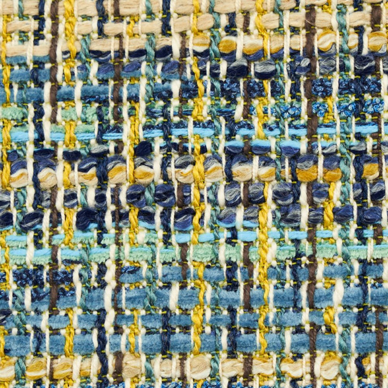 Tissu Cannonbury, Bleu multi