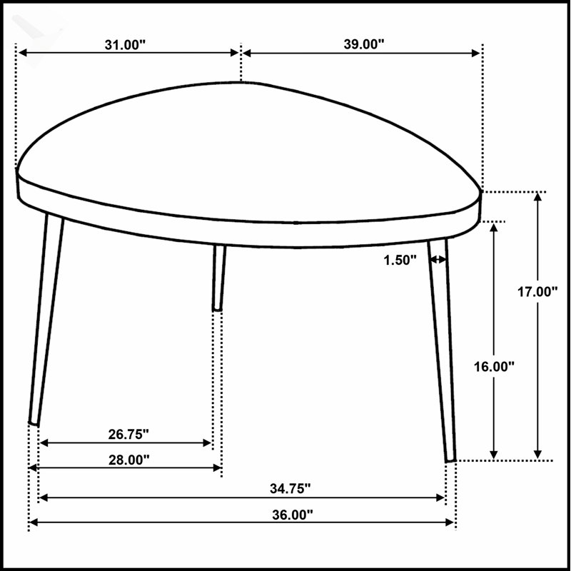 Table basse Xander