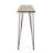 DENALI INDUSTRIAL WOOD AND METAL BAR TABLE
