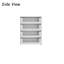 8 Drawer Closet Island
