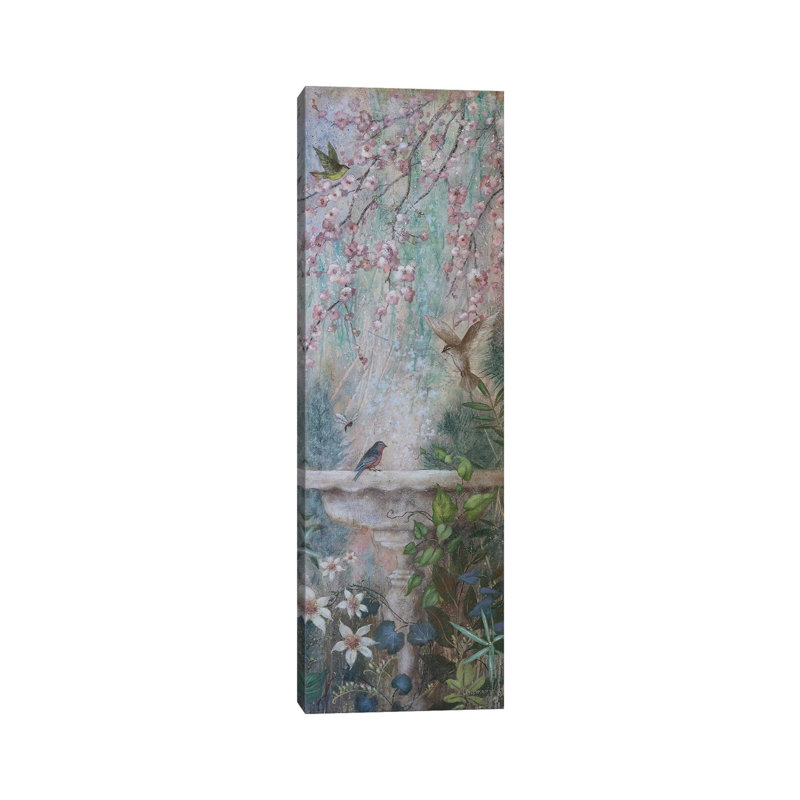Magic Spring 1 Piece Wrapped Canvas Painting, 182.88 cm H x 60.96 cm W