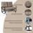 Carlston Patio Glider Bench - Outdoor Rocking Loveseat with Sturdy Frame and Cushion Seats-418391202