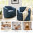 Amiir Upholstered Swivel Accent Chair-665611589
