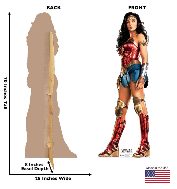 Sexy Wonder Woman Silk Poster Print Wall Decor 20 x 13 Inch 24 x